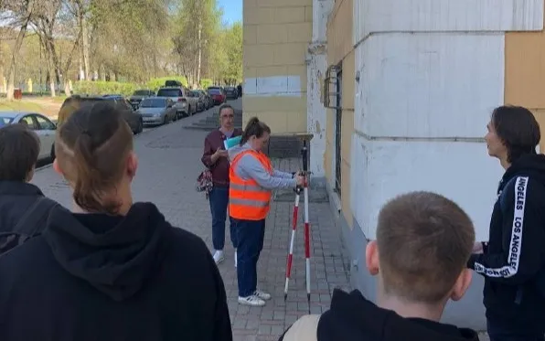 Геодезический квест для нижегородских студентов